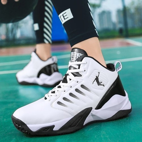 Scarpe Basket Uomo Sneakers Alte Classiche Impermeabili Antiscivolo. - Foto 3 di 24