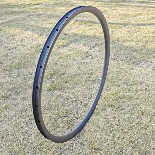Llantas de carbono para bicicleta de montaña Superlight 29er ruedas asimétricas sin cámara 28H - Imagen 9 de 24
