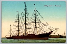 Postcard | "Cutty Sark" At Falmouth