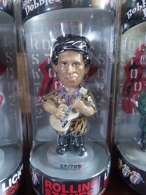 Rolling Stones BOBBLE DOBBLES Set of 4 LICKS World Tour 2002/03