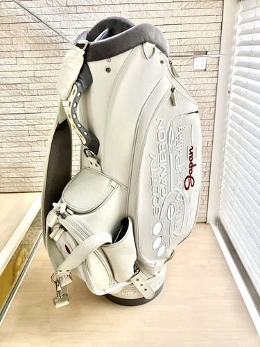 Scotty Cameron Circle J Painter's Palette Tour Staff Bag Rare Used from Japan - Afbeelding 1 van 11