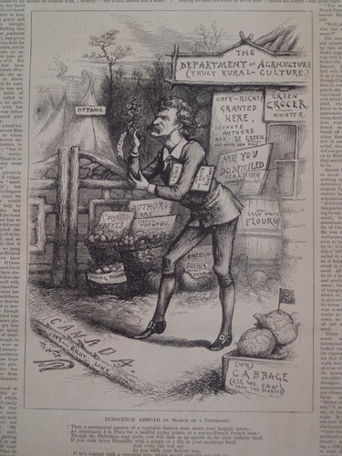 Innocence Abroad In Search Of A Copyright Department Agriculture Harper’s 1882 - Picture 1 of 2