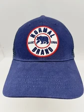 The Normal Brand Saint Louis Hat One Size Adjustable Blue Color With Mesh Back