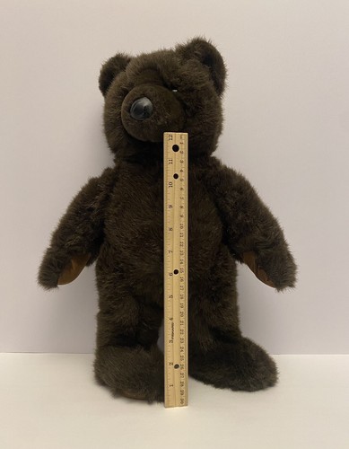 Vintage 1980’s LL Bean 17” Tall Br Plush Teddy Bear Standing Stuffed Animal YBL - Picture 2 of 10