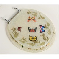 Plumbing Technologies 7f1r1-bfch Acrylic Toilet Seat, Butterflies on sale Plumbing Technologies 7f1r1-bfch Acrylic Toilet Seat, Butterflies on sale