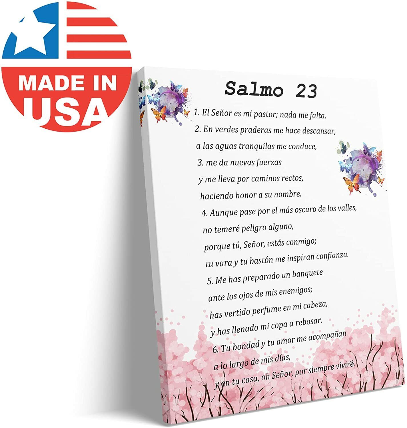 Salmos 23, tabla para cortar (Psalms 23 Cutting Board, Spanish)