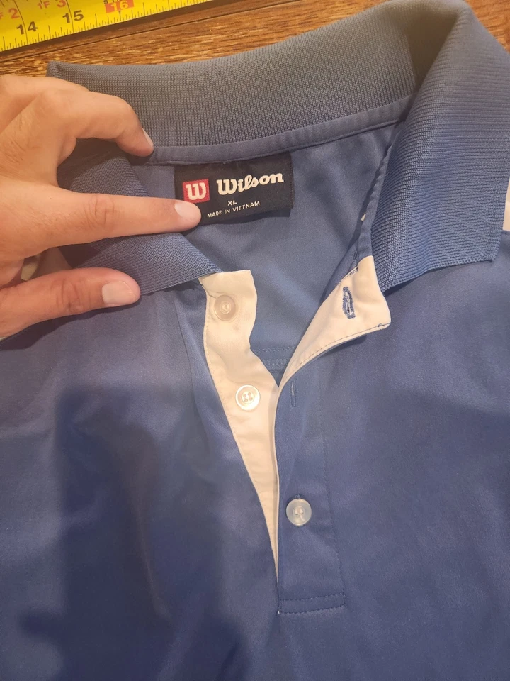Camisa Wilson Vintage Para Hombre XL Golf Colonial Country Club #S132 Foto 2 de 3