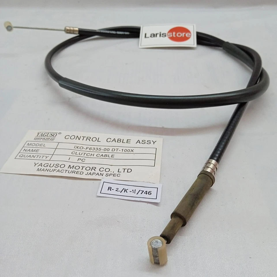 雅马哈 DT100 DT100X DT 100 离合器电缆 NOS 1XO-F6335-00 NOS — 第 2/3 张图片