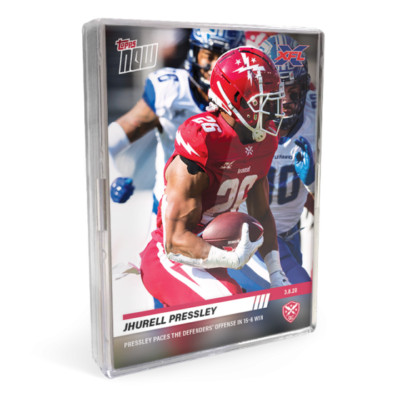 2020 TOPPS NOW XFL #26,27,28,29,30 - WEEK 5