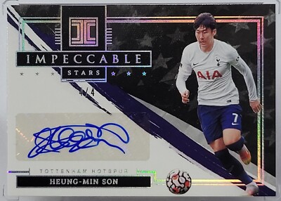 2021 Panini Immaculate  Soccer ソン　フンミン 2021 Panini Immaculate Soccer Checklist, Hobby Box Info