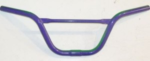 TWO-COLORED-PURPLE-GREEN-BMX-BICYCLE-HANDLEBARS-PART-293