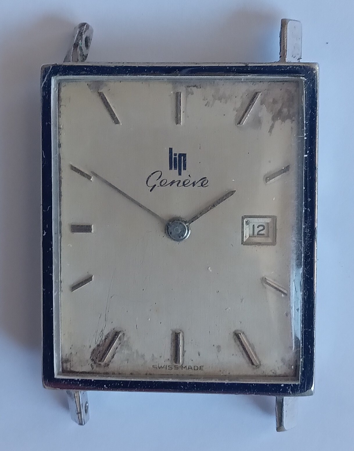 LIP Geneva Rectangular WATCH WORKING - image 1