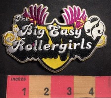 New Orleans Women BIG EASY ROLLERGIRLS Roller Derby Girls Patch 00YE