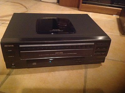 Aiwa XC-37MU Compact Disc player 5-Disc Carousel Rotary Changer 