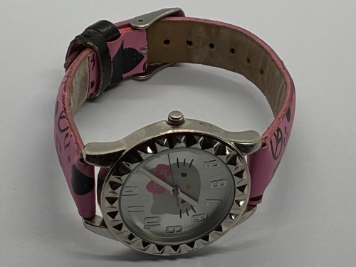 Working Ladies Silver Hello Kitty Quartz Watch DR - Picture 8 of 9