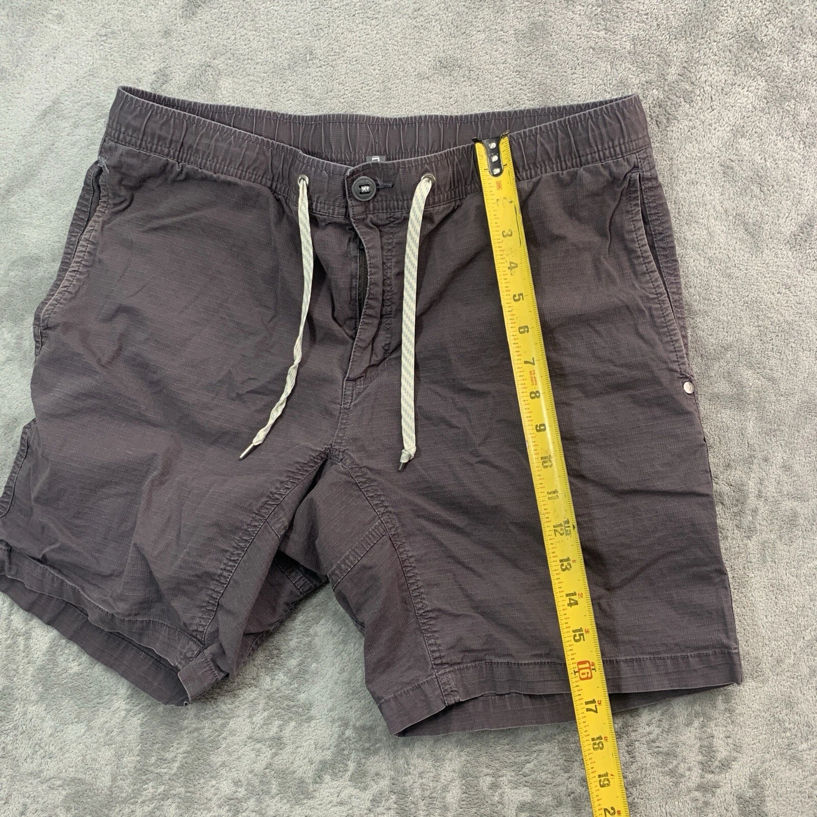 vuori v370 ripstop organic cotton drawstring hiking outdoor flaw shorts