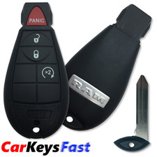 Oem 2013-2021 Ram 2500 Remote Fobik Gq4-53t 56046955ag