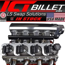 LS D581 Square Coil Brackets Set (D514A & D510C coils require spacer kit)