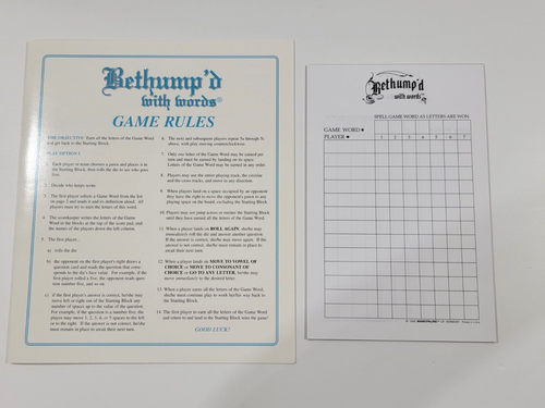Bethumpd Bethump'd with Words Game Discovery Edition Juego de Mesa Trivia Completo - Imagen 5 de 5