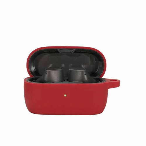 Silicone Case Earphone Pouch Cover With Carabiner for Jabra Elite 3 Earphone - Picture 20 of 22