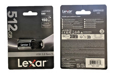 NEW✅ LEXAR  512GB  JumpDrive S80  FLASH DRIVE ⭐USB 3.2 Gen 1🔥WITH ENCRYPTION!