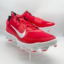 Nike Force Trout 9 Pro MCS Red White Baseball Cleats Shoes FB2908-600 Mens 14