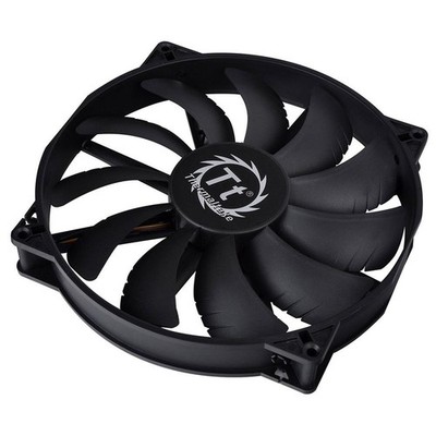 Thermaltake Pure 20 Gehäuselüfter Kühler leise 200mm 12V schwarz