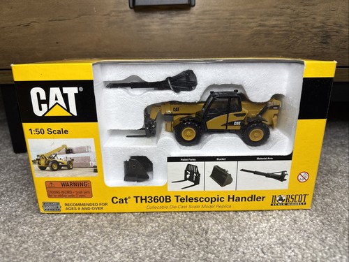 NORSCOT DIECAST 1/50 SCALE CAT TH360B TELESCOPE HANDLER CATERPILLAR 55113