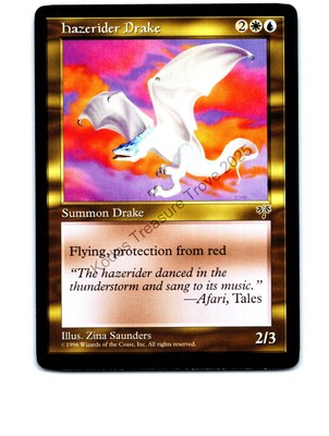 Hazerider Drake # Uncommon Mirage MTG NP Near Mint or Better