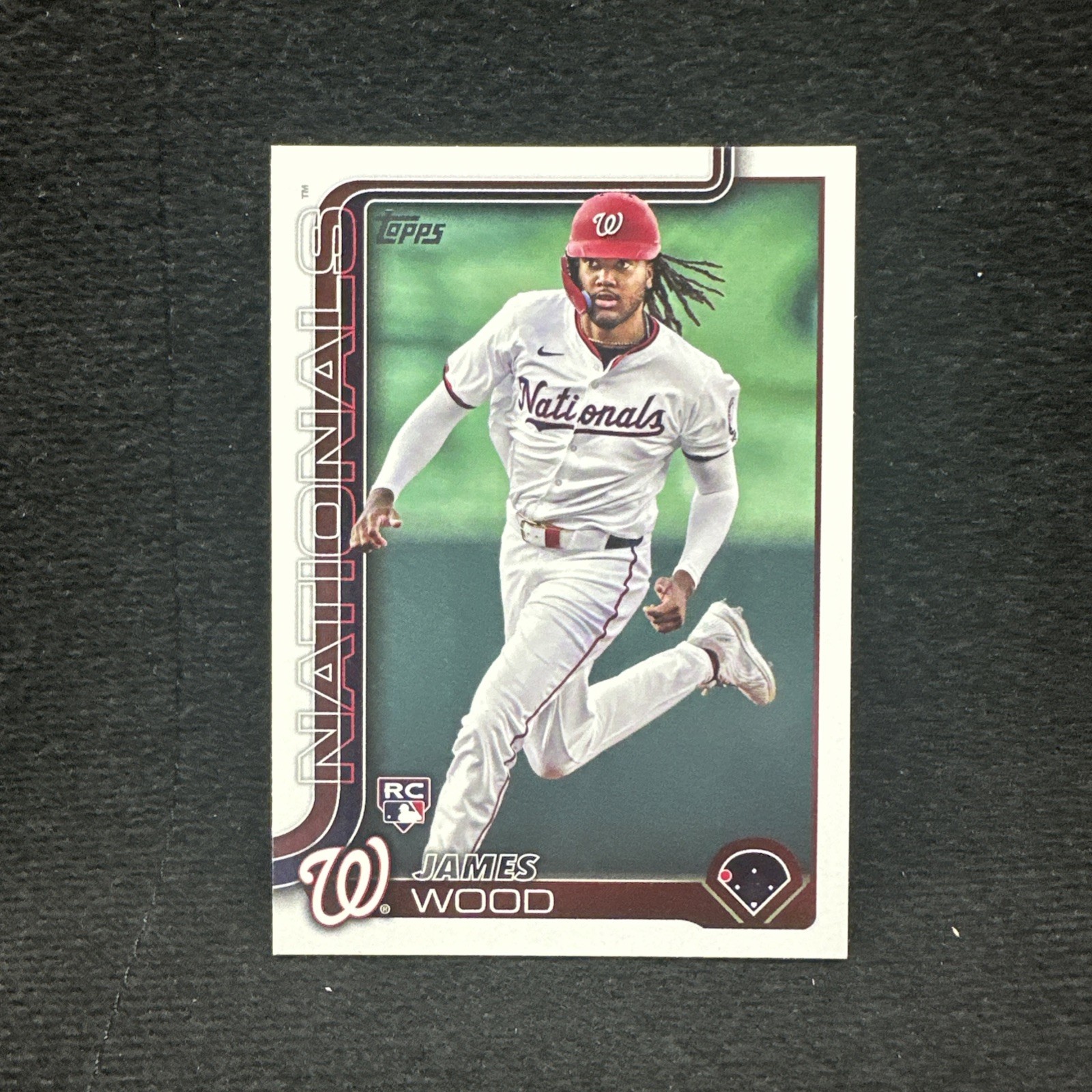 James Wood - (RC) - 2025 Topps S1 - Rookie, Nationals - Base Card #181