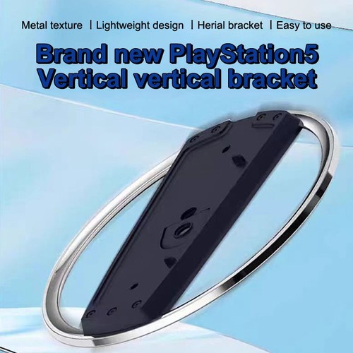 For PS5 Slim Vertical Stand Game Console Base Bracket Metal For Vertical Stan CJ - Afbeelding 8 van 14