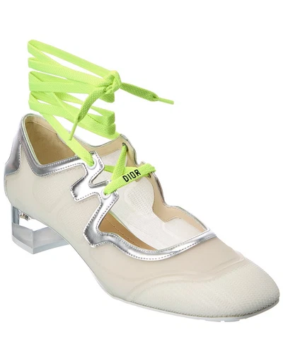 Escarpin femme Dior D Men'sion caoutchouc et cuir