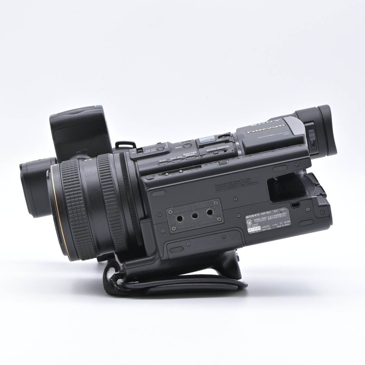 SONY NXCAM 　HXR-NX3 Amazon.com : Sony HXR-NX3/1 NXCAM Professional Handheld