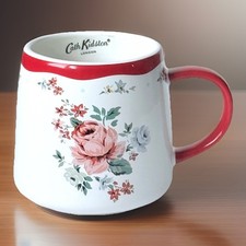 Cath Kidston Feels Like Home Hampstead Red Billie Mug 340ml Dishwasher Safe