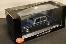Minichamps Opel Admiral 1/43 Dark Blue 11/2