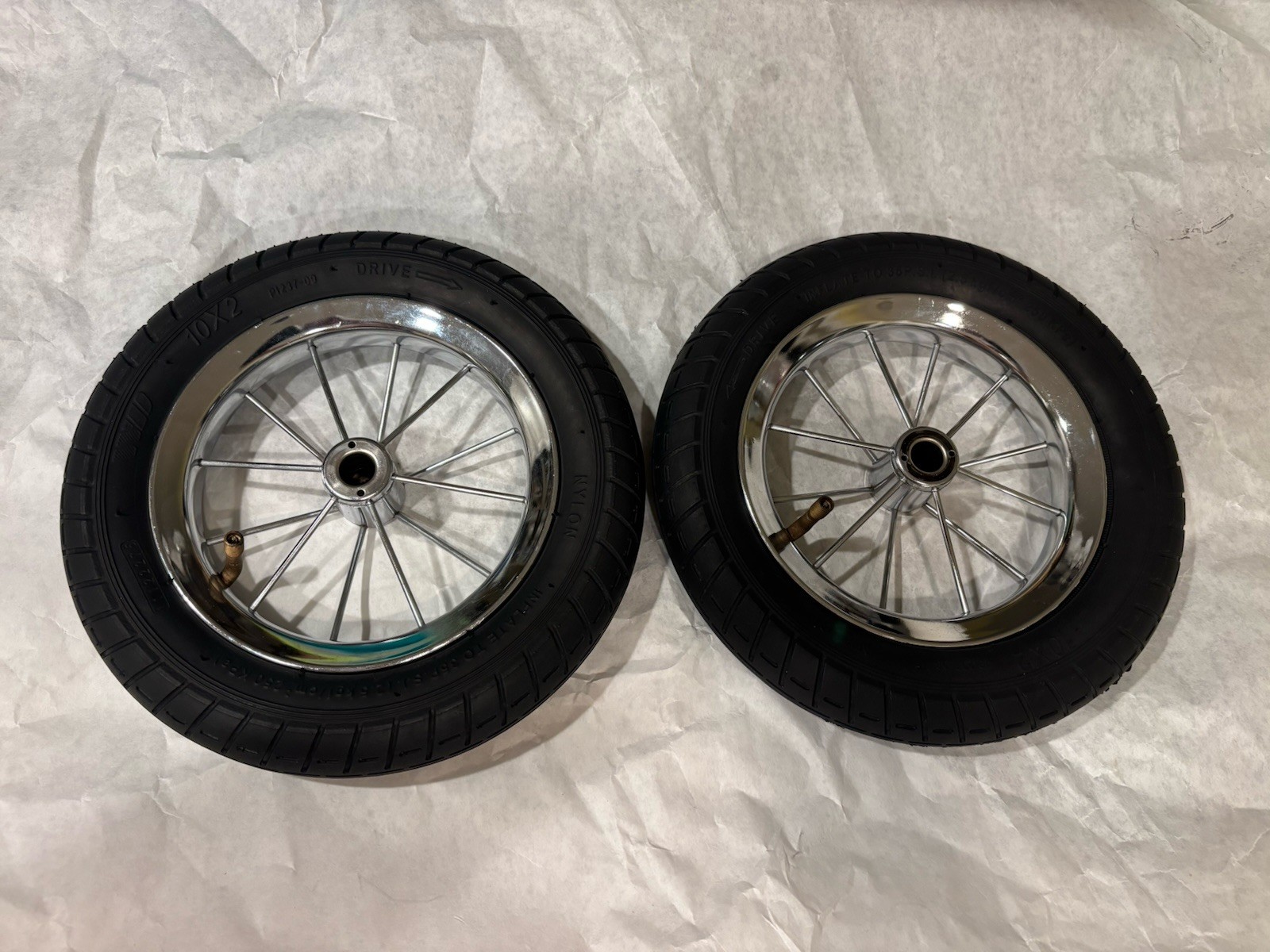 Schwinn Roadster Tricycle Rear Wheels - Tires, Tubes, Rims S
