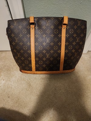 Authentic Louis Vuitton Babylone Tote Brown Canvas
