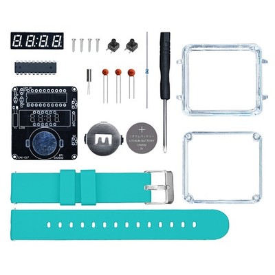 DIY Electronic Watch Kit LED Digital Tube Display DIY Soldering Project5595