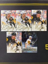 2025-26 Flair Crosby,Letang,Malkin 5 Cards Lot FCOU