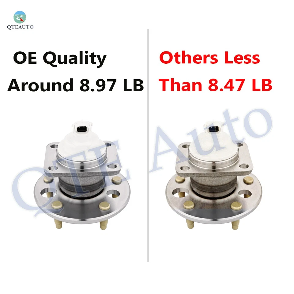 Par de 2 conjuntos de cojinetes de cubo de rueda trasera para Chevrolet Venture 2002-2005 Foto 4 de 4