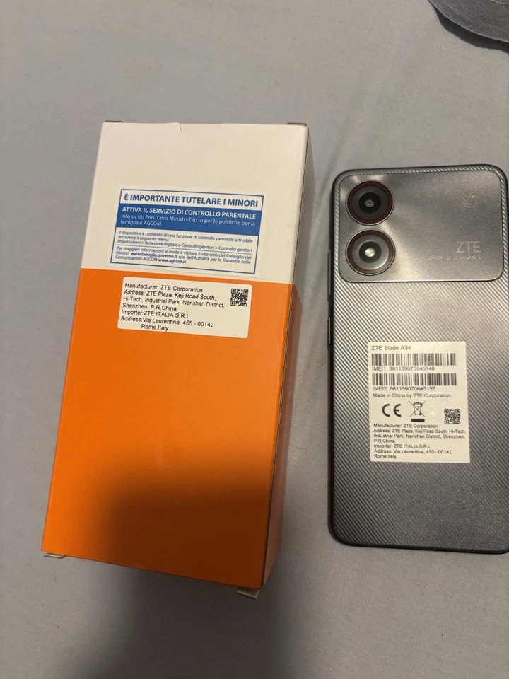 ZTE BLADE A34 DUAL SIM 6.6" OCTA CORE RAM 2+4/64GB 4G LTE GRAY - Immagine 4 di 4