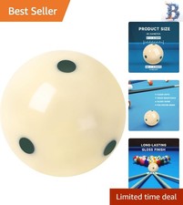 Professional 6 oz Billiard Cue Ball with 6 Spots - Perfect for Skill Development