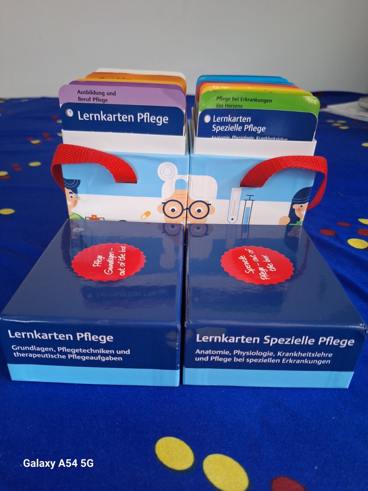 I Care Lernkarten Pflege Set - Grundlagen, Pflegetechniken, Spezielle