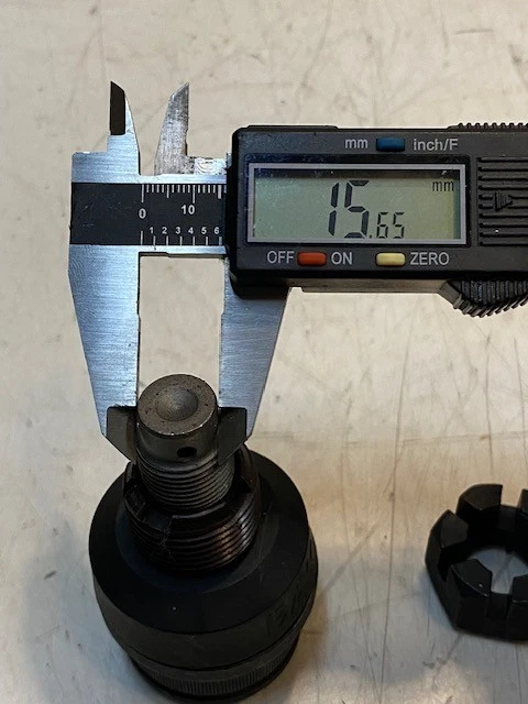 BAW K32 Quick Steer Ball Joint Inspection Gauge 16mm End 19mm Thread 44mm End - Image 4 of 4