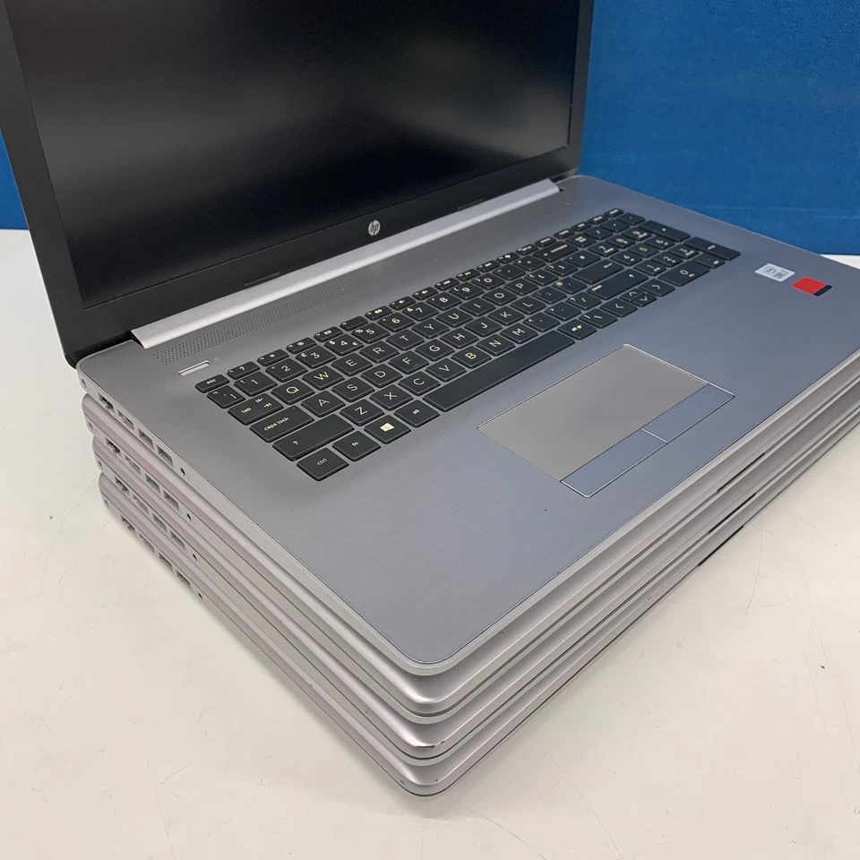 Job lot of 4 x *Screen Damage* HP 470 G7 Notebook, i7-10510U, 4GB RAM, - Image 3 of 4