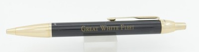 Parker IM Black & Gold Ballpoint Pen - GREAT WHITE FLEET