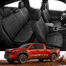 Super Cover for Toyota Tacoma Seat Covers Double Cab Gas Only : 2024 2025