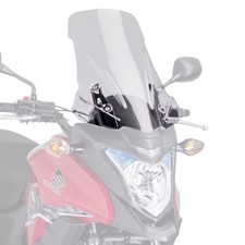 Puig Touring Motorcycle Motorbike Windscreen Clear - Honda CB500 X Smoke