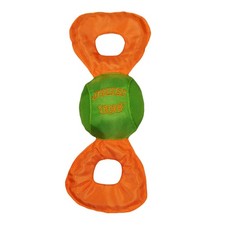 Medium Jolly Tug Dog Tug and Squeak Toy for Interactive Play Assorted Colors