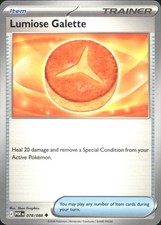 LUMIOSE GALETTE 078/088 UNCOMMON PERFECT ORDER POKEMON NM